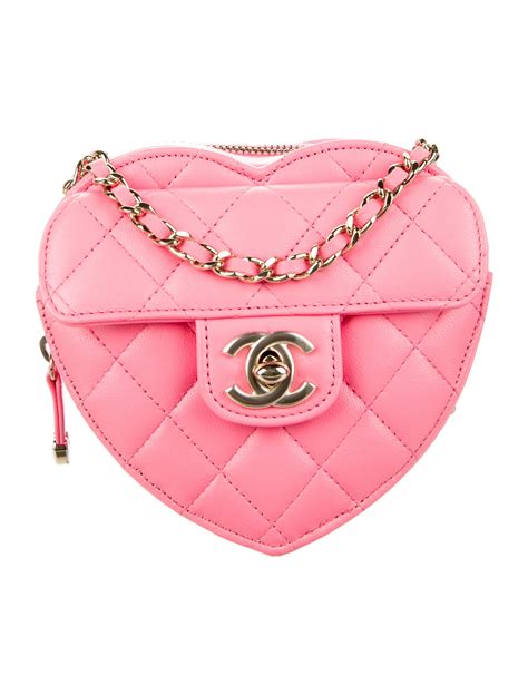 love heart chanel bag|chanel heart bag 2022.